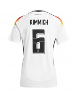 Německo Joshua Kimmich #6 Domácí Dres pro Dámské ME 2024 Krátký Rukáv